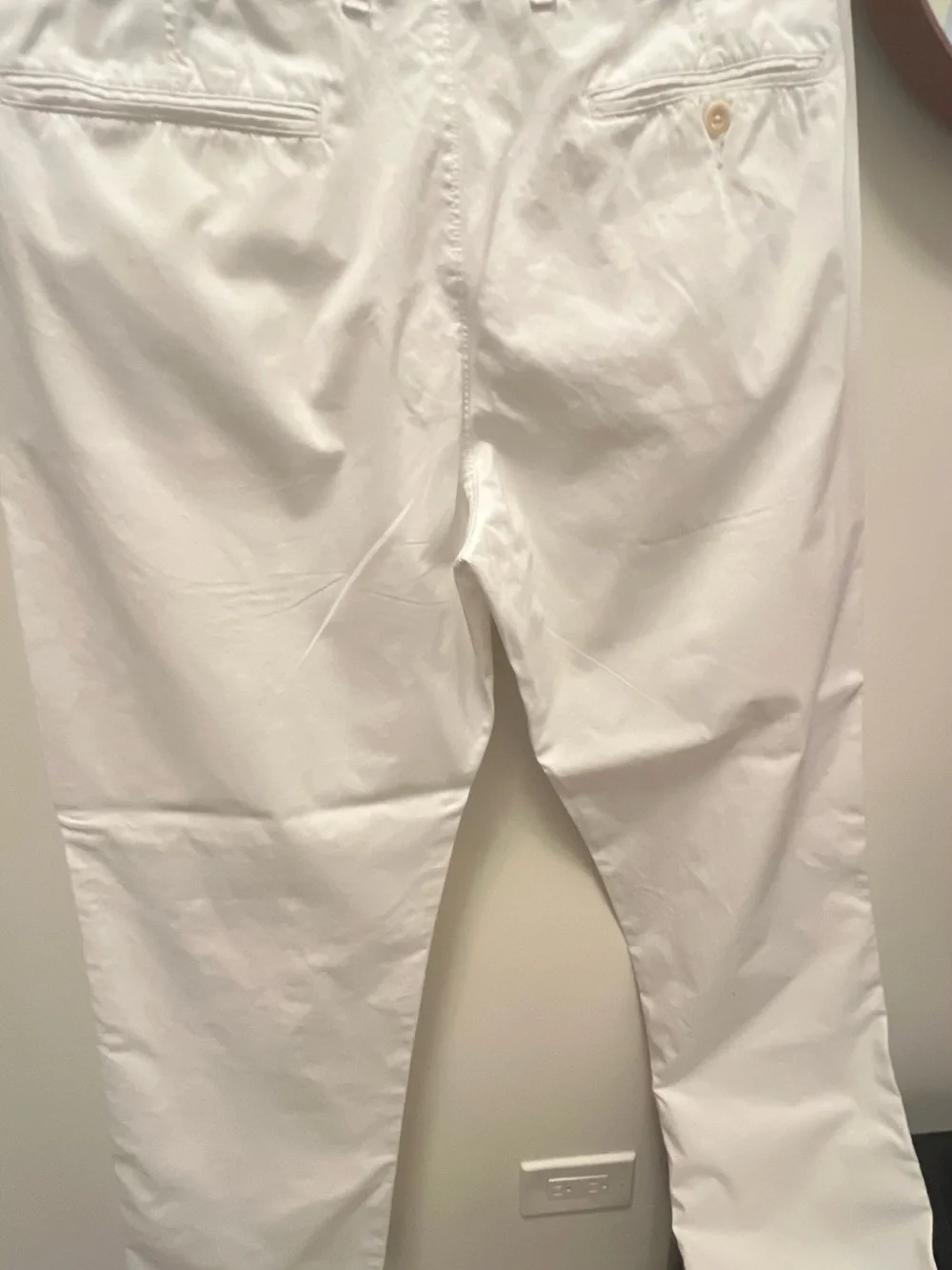 J. Crew White Relaxed Jeans
